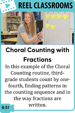 Choral Counting with Fractions