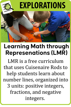 Learning Mathematics Through Representations LMR