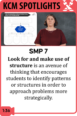 SMP 7: Look For and Make Use of Structure