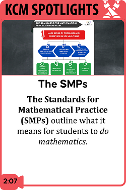 Standards for Mathematical Practice (SMPs)